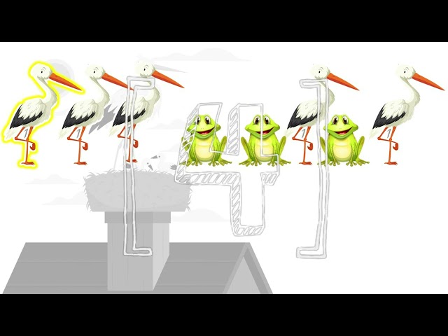 Kémény tetején kelepel a gólya.... Ritmuskód (2. osztály)