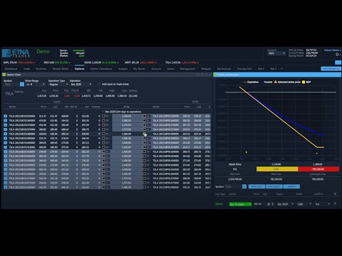 Options Trading in ETNA Trader