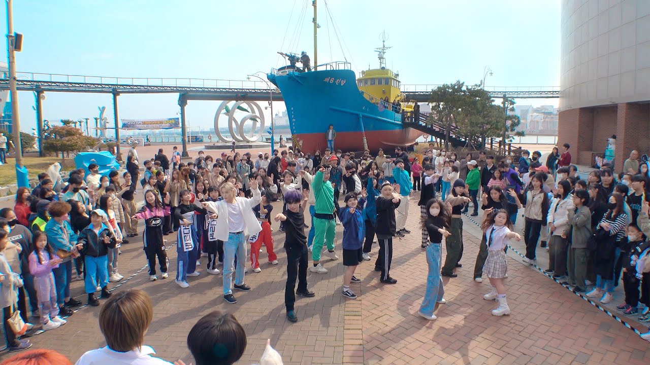 실화?😵‍💫 현직 아이돌이 울산 시민들과 랜덤플레이댄스에서 하나되다 | KPOP RANDOM PLAY DANCE in Ulsan, KOREA | THE J