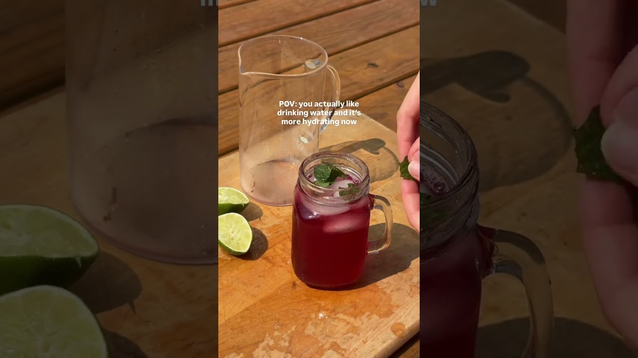 Mineral-rich & refreshing blend for hydration 