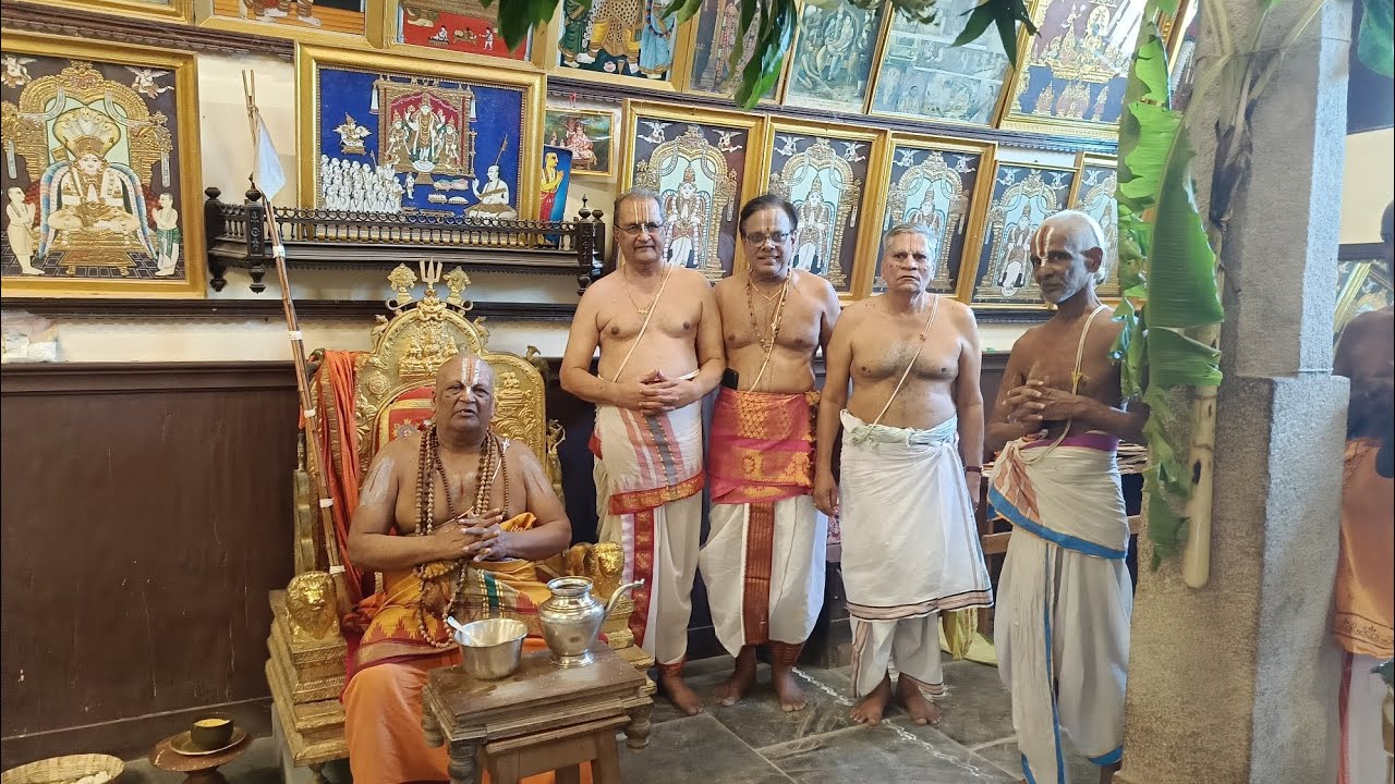 Srimad Madhurakavi Vanamamalai Ramanuja Jeeyar Swami Chaturmasya Sankalpam 6. 8.23