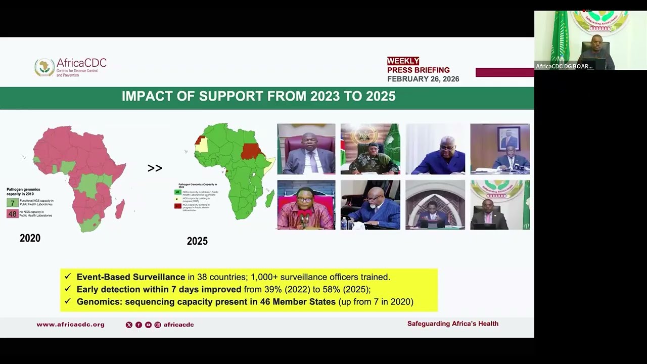 Special Briefing:|| Advancing the Africa Health Security and Sovereignty || Feb. 26, 2026