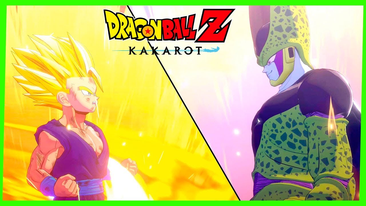 DRAGON BALL Z KAKAROT #27 GOHAN E GOKU DERROTAM CELL Gameplay Português ...