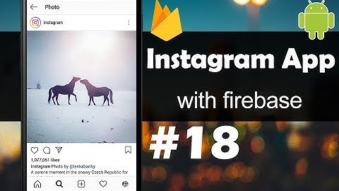 INSTAGRAM App with Firebase - Part 18 - Notifications Fragment (2/2) - Android Studio Tutorial
