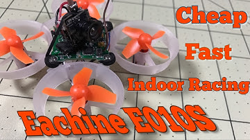 Eachine E010S First Flights - The best indoor drone racing value!  Banggood