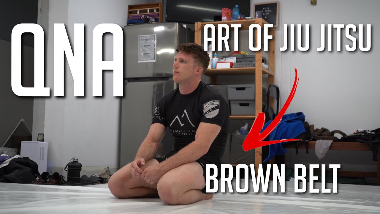 AOJ Brown Belt Answers Questions After Class Hills Grappling Club