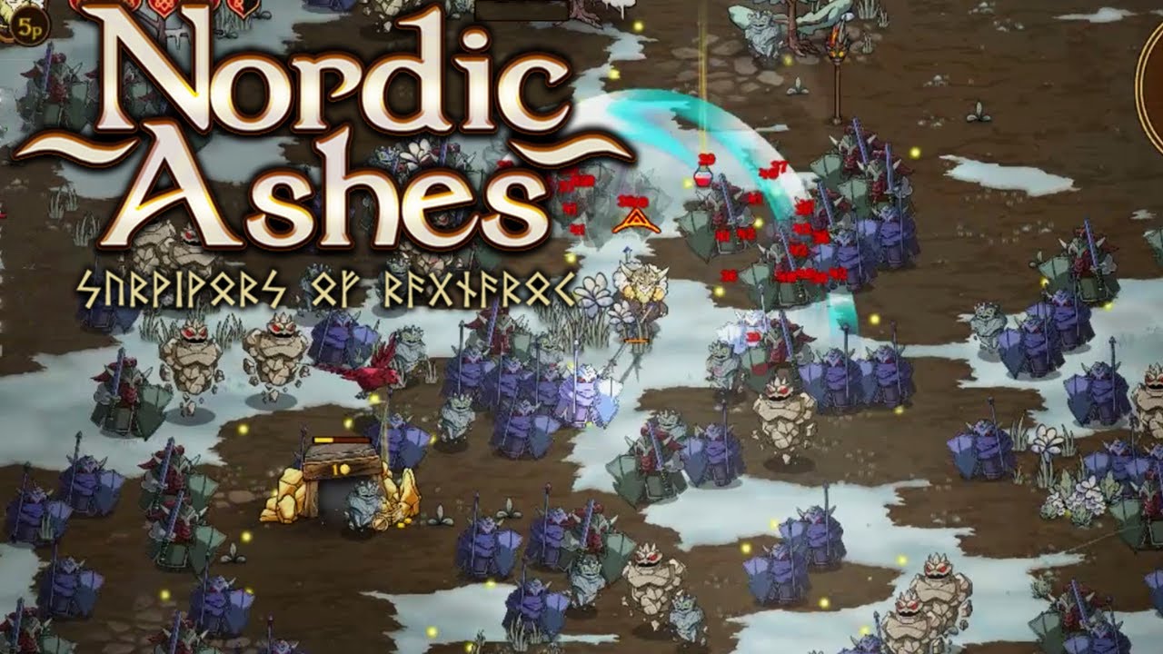 The Norse Roguelite-Survivor Game!【 Nordic Ashes: Survivors of Ragnarok 】#1