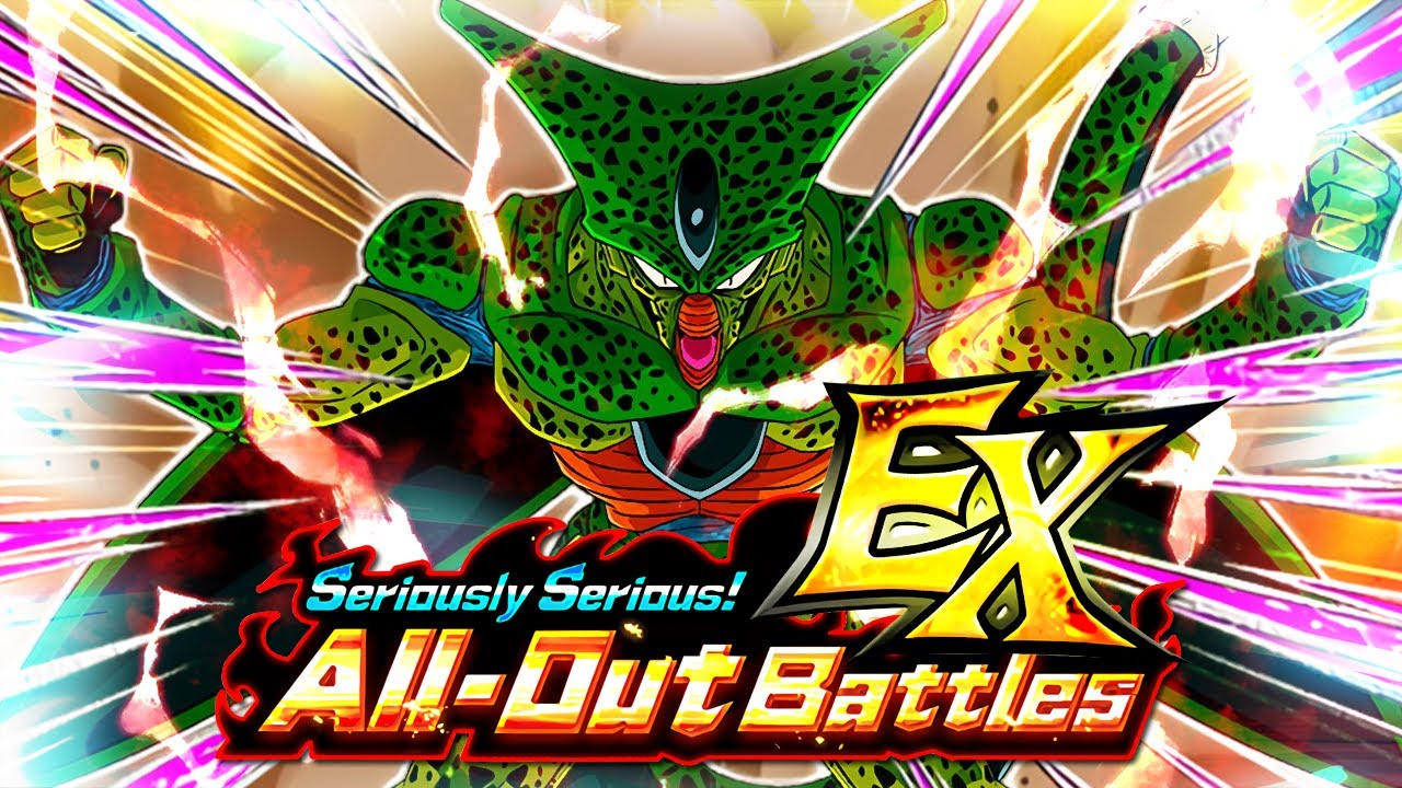 ALL EX MISSIONS DONE VS. 1ST FORM CELL! SERIOUSLY SERIOUS! ALL-OUT BATTLES! (Dokkan Battle)