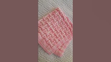Baby Blanket Knitting Pattern | Step-by-Step Pattern | Preview | Vitalina
