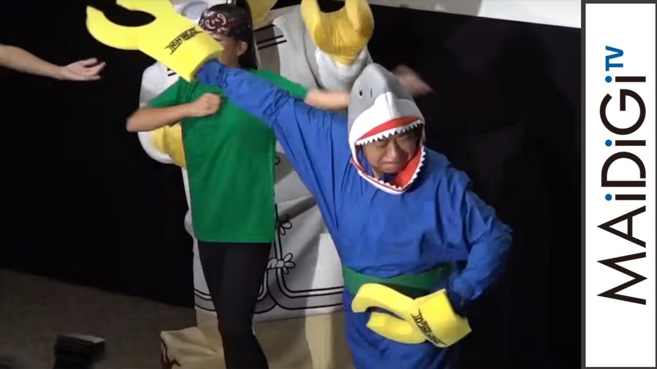 出川哲朗 復帰後初のイベントでダンス披露 映画 レゴ ニンジャゴー ザ ムービー 公開直前イベント1 Youtube