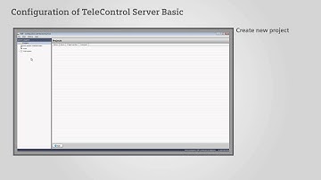 TeleControl Server Basic: Configuration
