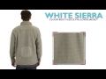 White Sierra Cloud Rest Fleece Pullover Jacket (For Men)