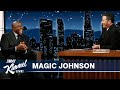 Magic Johnson on 30 Years of Marriage, NOT Vacationing with Jimmy Kimmel & Getting Vaccinated