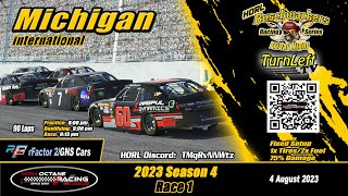 HORL Buschwackers Series race at Michigan International Speedway (080423)