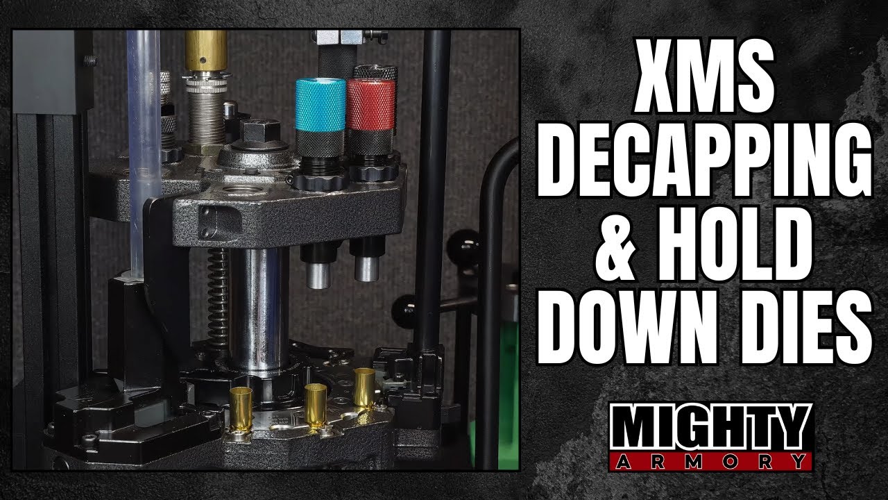 NEW XMS Decapping and Hold Down Dies | Mighty Armory Precision Reloading Dies