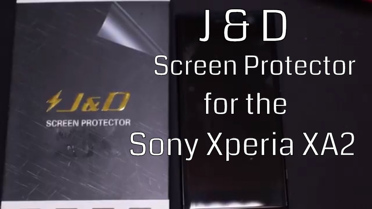 J&D Screen Protector for Sony Xperia XA2