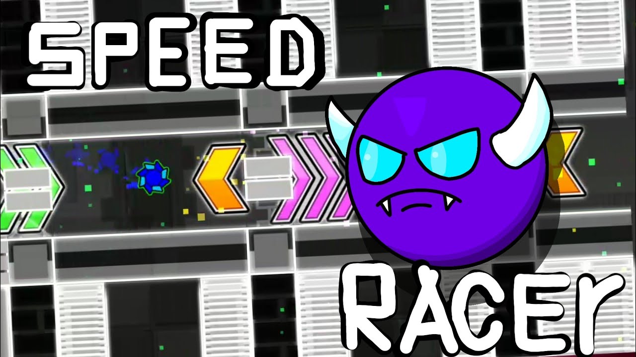 Speed Racer 100% online Level 3 silver coins [Easy Demon😈] - YouTube