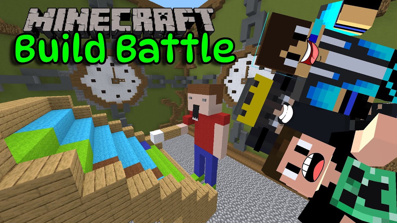 Mouse Build Battle Artistas do Build Battle! - Minecraft Build Battle Mush - YouTube