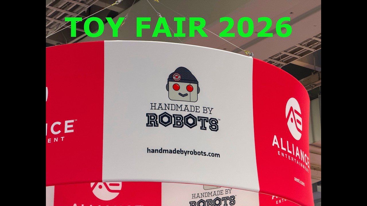Toy Fair 2026 Handmade by Robots Booth