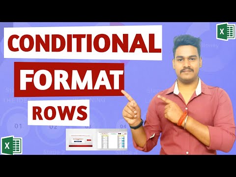 Excel Conditional Formatting with Formula | Highlight Rows based on a cell value