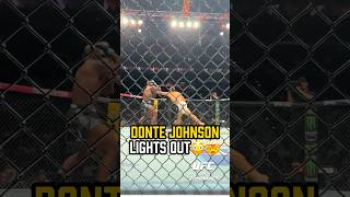 DONTE JOHNSON PUT HIM OUT COLD 🥶 #ufc330