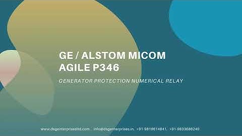 Alstom / GE MiCOM P346 Generator Protection Numerical Relay- DSG Enterprises