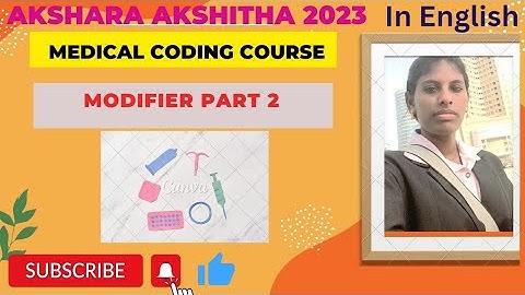 Medical coding course _Modifier part 2 English