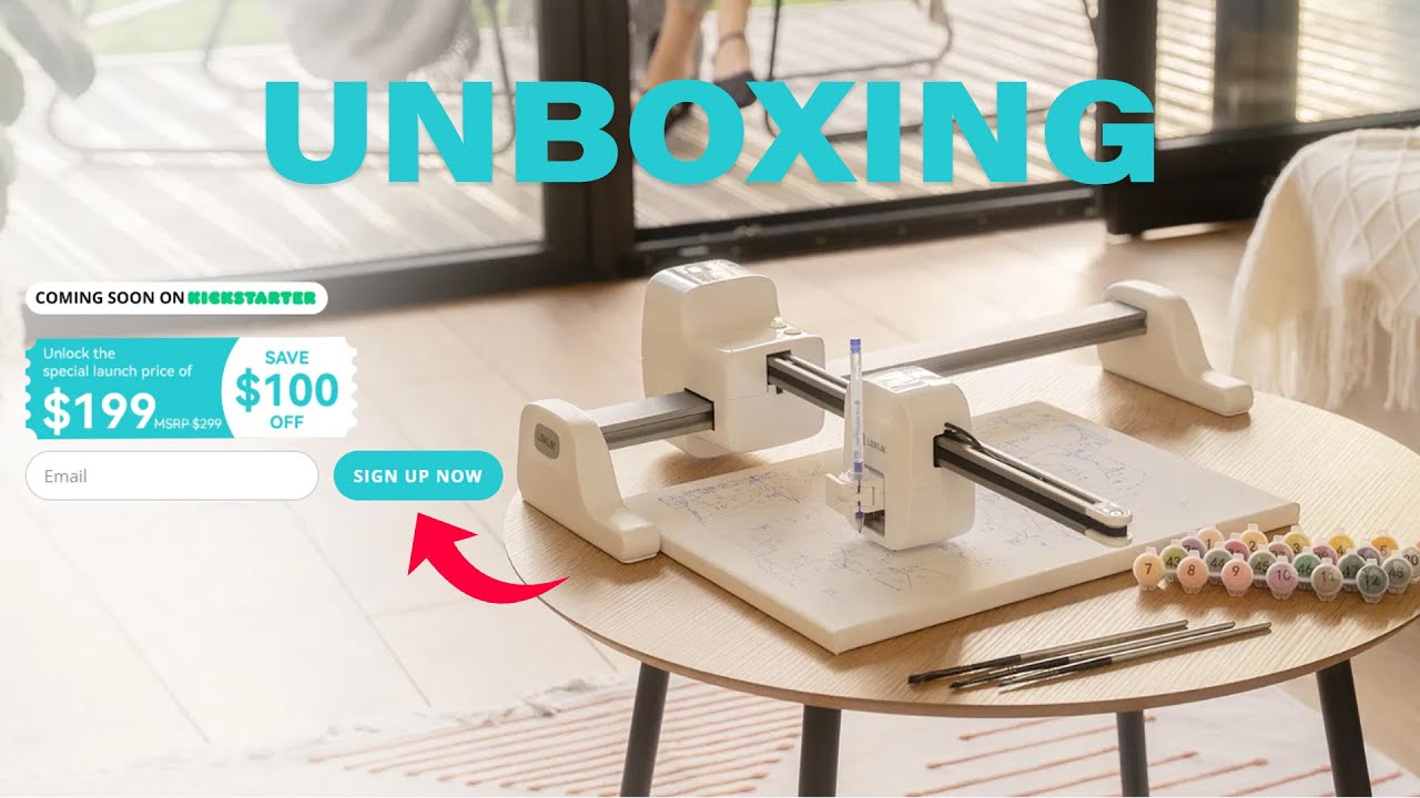 Watch What Happens When a Machine Makes Art!