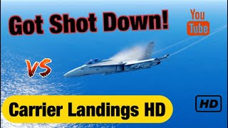 Carrier Landings HD| Shooting Down a Drone