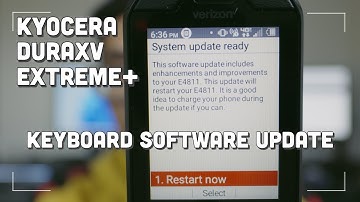 Keyboard Software Update! | Kyocera DuraXV Extreme+