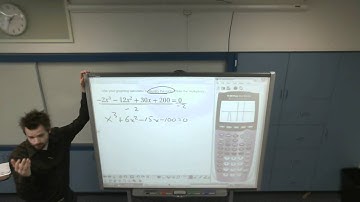 06.05 Algebra II Finding Real Roots of Polynomials.WMV