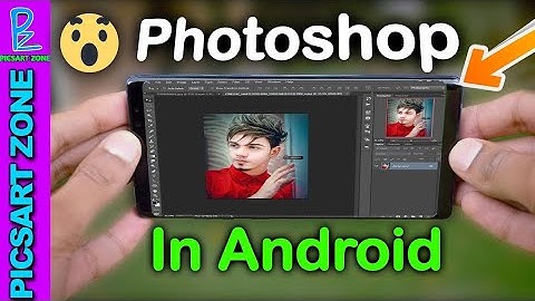 Use Photoshop cs6 in mobile||Without Download