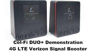 Cel-Fi DUO+ Verizon LTE Signal Booster Demonstration