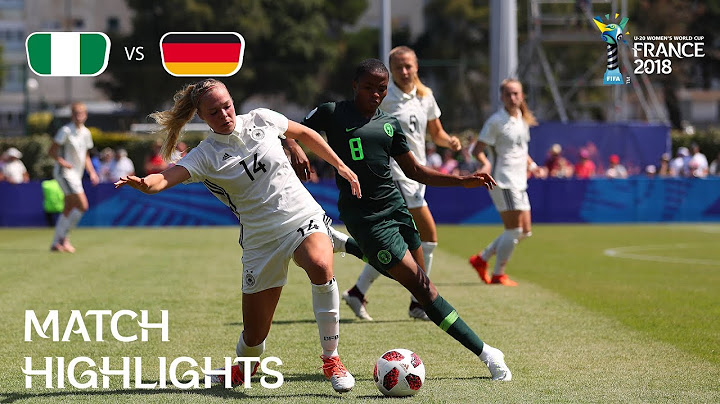 Nigeria v Germany - FIFA U-20 Women’s World Cup France 2018 - Match 8