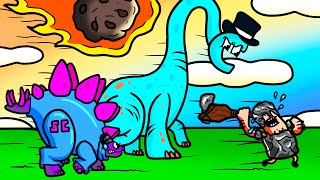 We Evolved Massive Dinosaurs and Even More Massive Asteroids in Dino Bash! screenshot 3