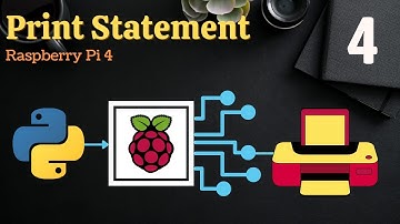 Print Statement using Python in Raspberry Pi4