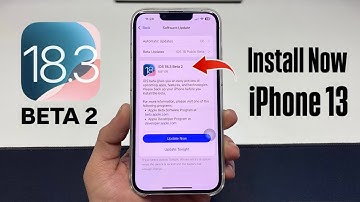How to Download & Install iOS 18.3 Beta 2 New update on iPhone 13