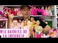 Mi coleccion de barbies de mi infancia