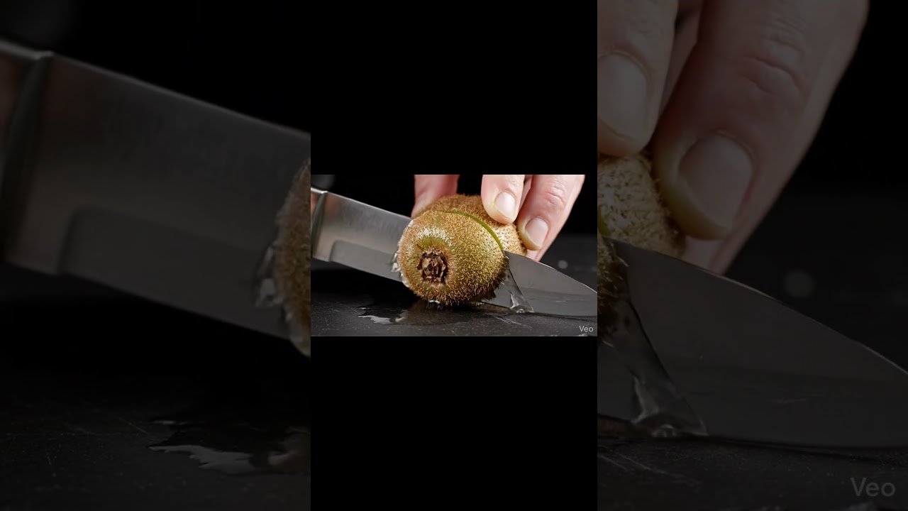🥝 Video Description – Satisfying Kiwi Cutting ASMR (4K) 
