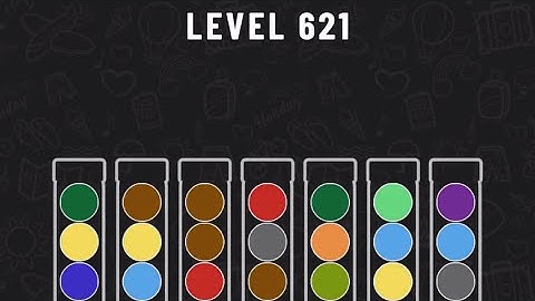 Ball Sort Puzzle Level 621 #ballsortpuzzle #ballsortpuzzlegameplay #puzzlegame #mobilegames