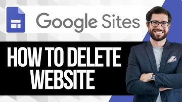 How to Delete a Google Sites Website
