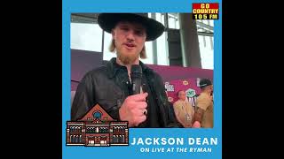 Hear Jackson Dean 'Live at the Ryman'