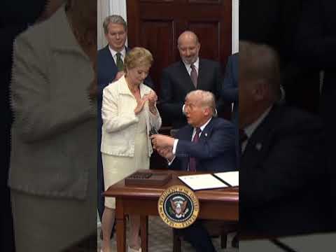 President Trump Signs Executive Order To Reinstate Presidential Fitness Test