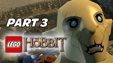 LEGO: The Hobbit Walkthrough Part 3 - Azog the Defiler (PS4 1080p Gameplay)