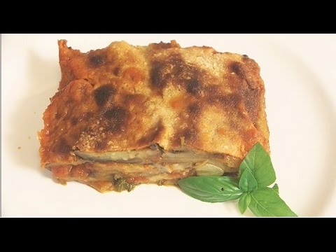 Bakłażany zapiekane z parmezanem(melanzane alla parmigiana)