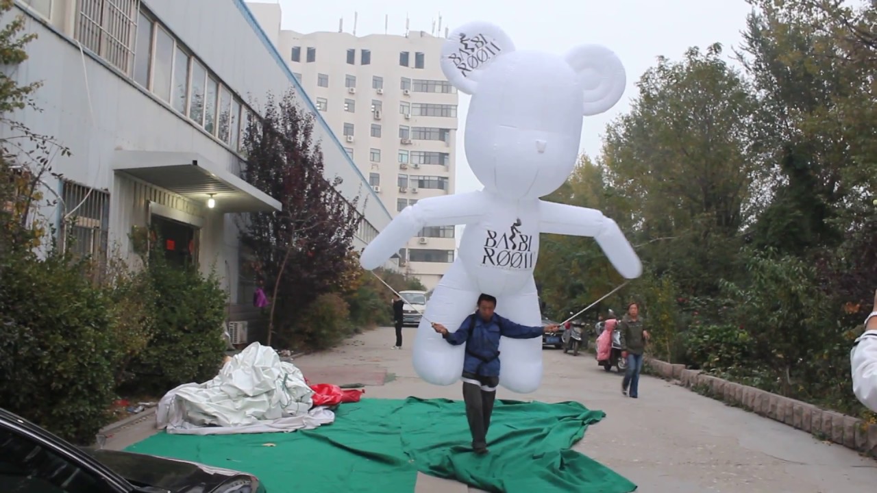 inflatable world inflatable bear mascots puppet
