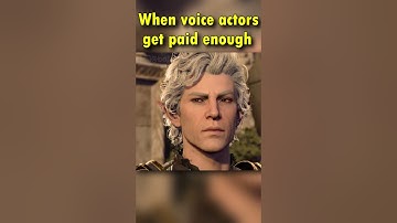 When voice actors actually get paid enough #baldursgate3 #bg3 #shorts