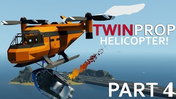Straalmotor en lieren! - Stormworks - Dubbelschroefhelikopter - Deel 4