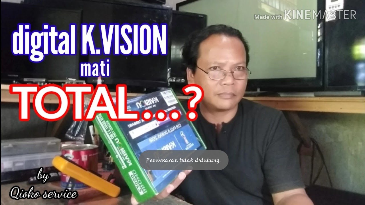 Cara memperbaiki resiver digital K VISION mati total YouTube