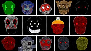 ROBLOX | All Monster Jumpscares In Scary Baboon Ultimate - NEW UPDATES! screenshot 4